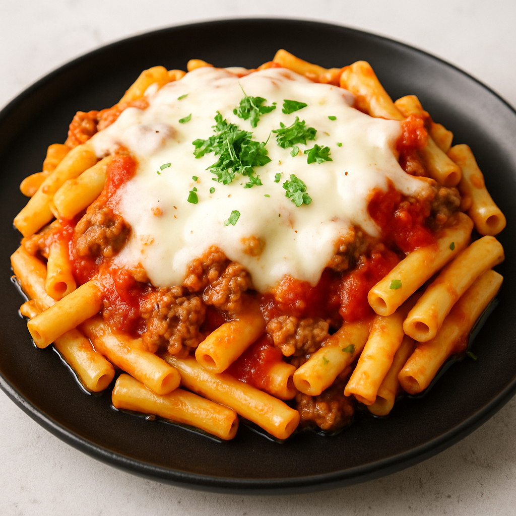 Slow Cooker Baked Ziti