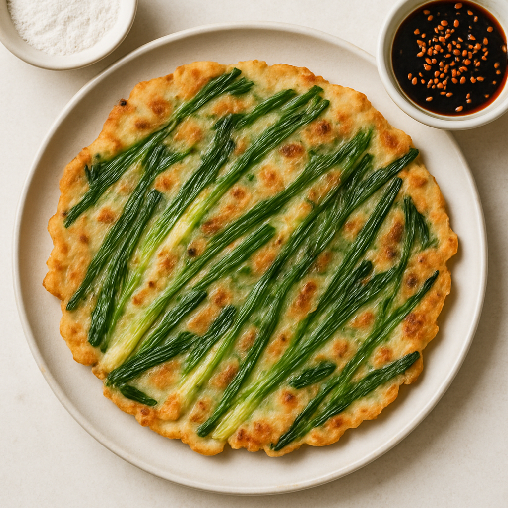Korean Scallion Pancake (Pajeon)