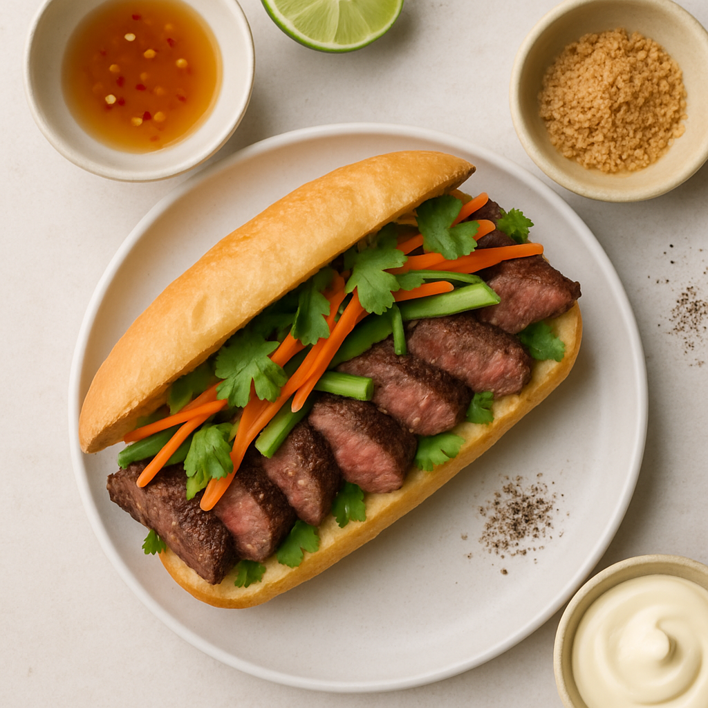 Vietnamese Steak Sandwich