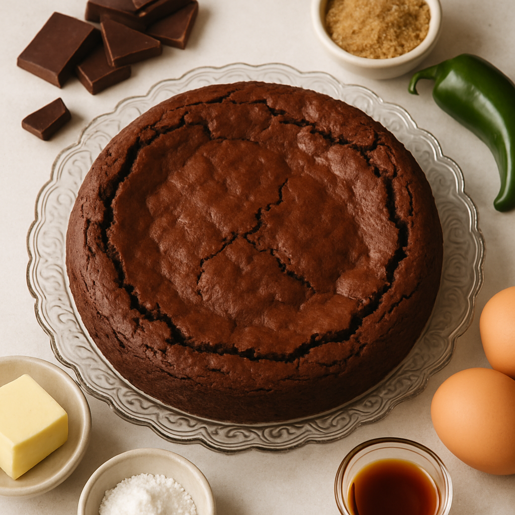 Chocolate Jalapeño Cake