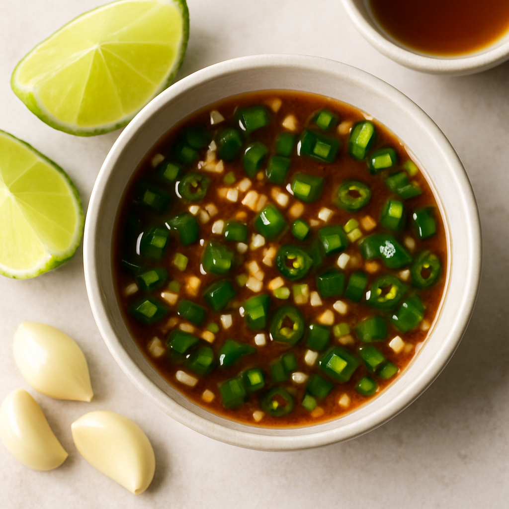 Salsa de Chile y Lima
