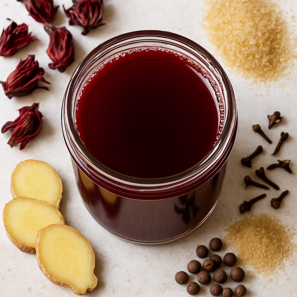 Jamaican Sorrel Hibiscus Drink
