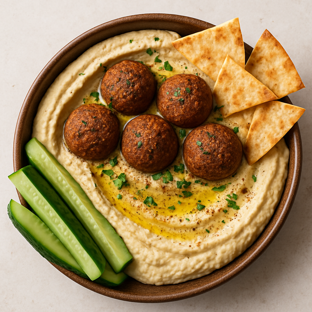 Hummus de Falafel
