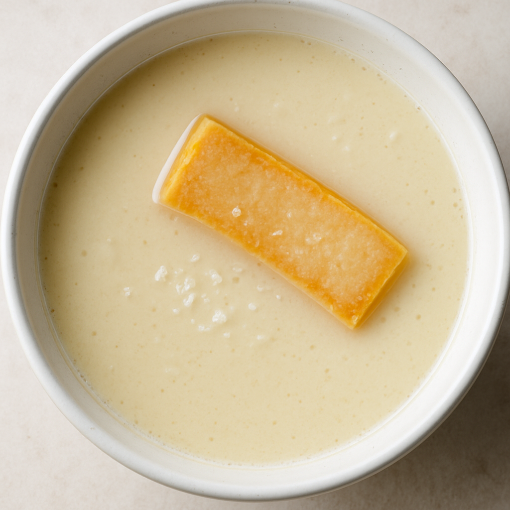 Caldo Cremoso de Parmesano