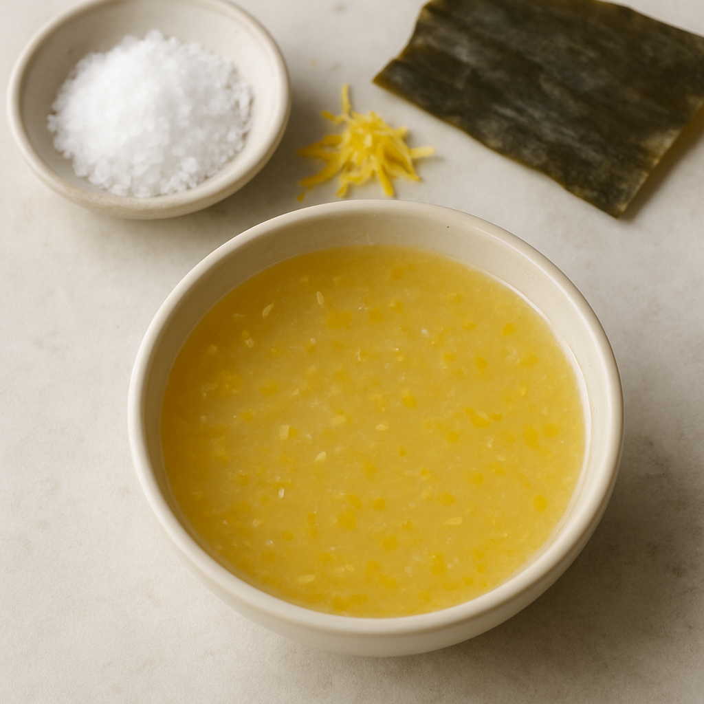 Shio Tare (Salsa de Sal para Ramen)
