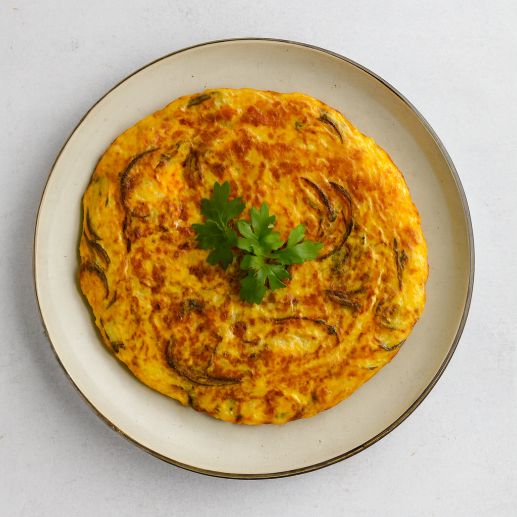 Spanish Omelette with Parsnip