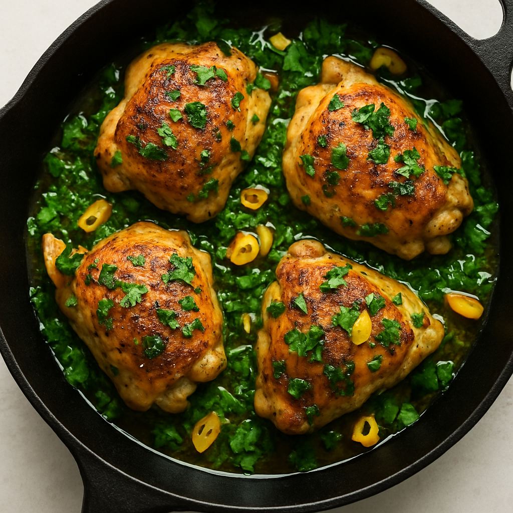 Skillet-Roasted Chicken