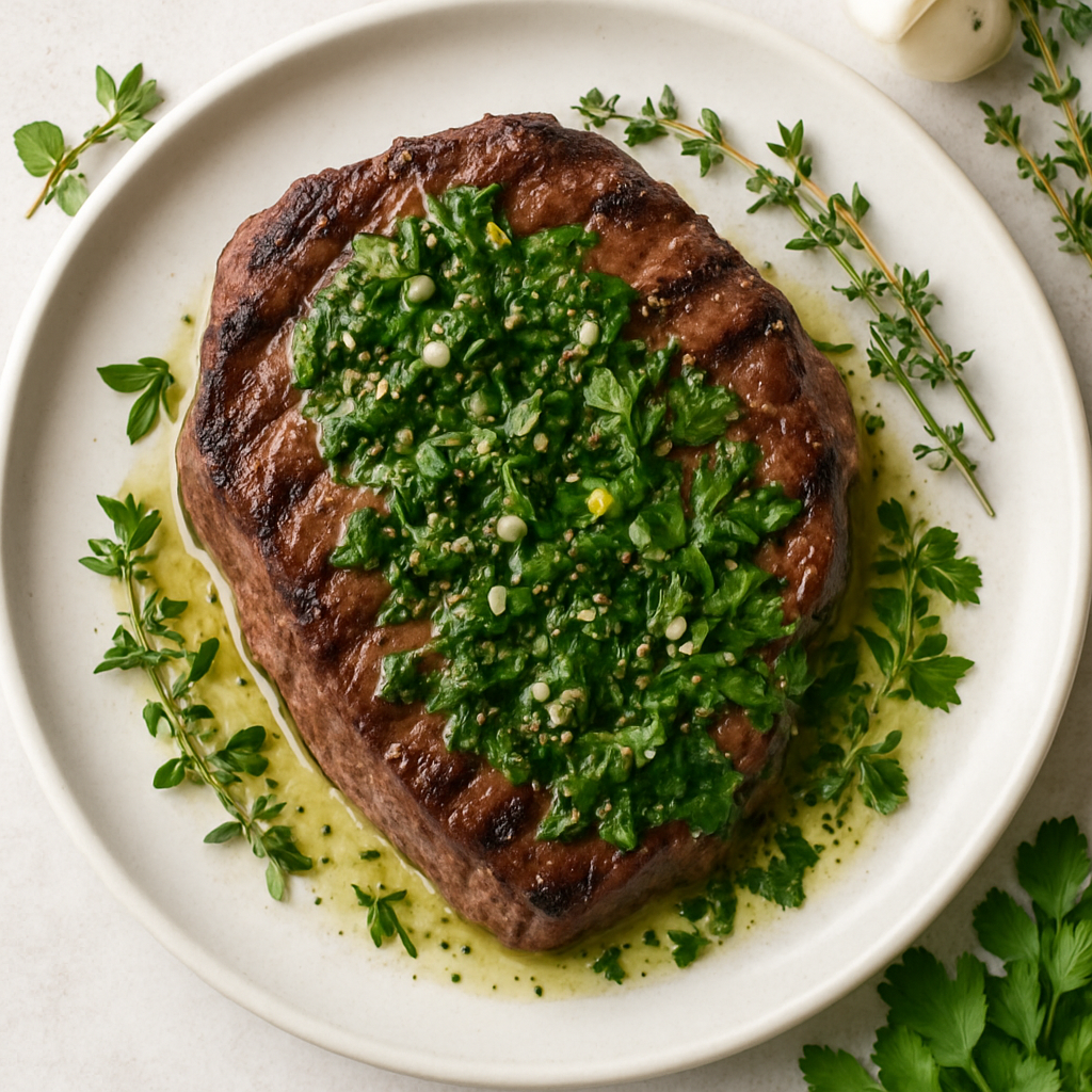 Carne de Res Alimentada con Pasto con Hierbas