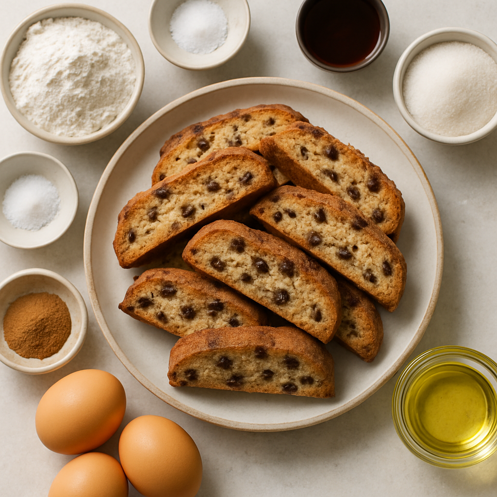 Chocolate-Chip Mandel Bread