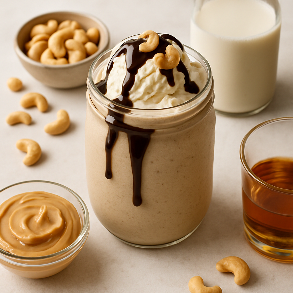 Peanut Butter Bourbon Milkshake