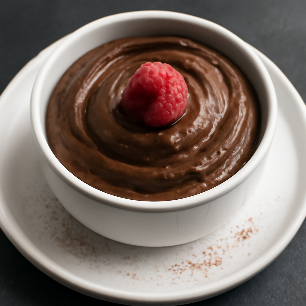Mousse de Chocolate y Aguacate