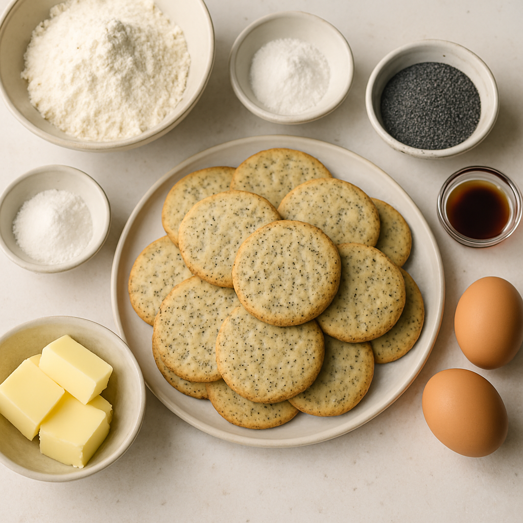 Aunt Hetty's Poppy Seed Cookies