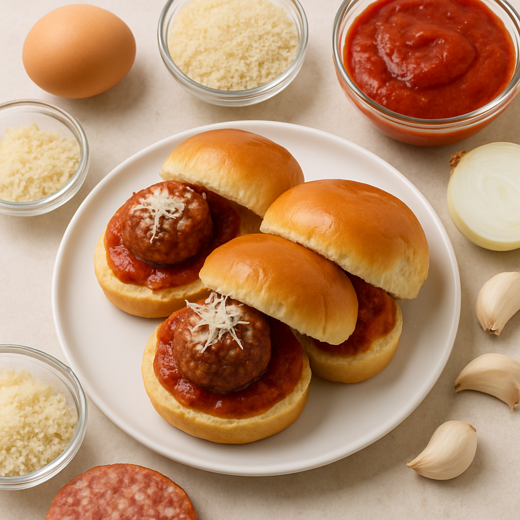 Slow Cooker Mini Meatball Sliders
