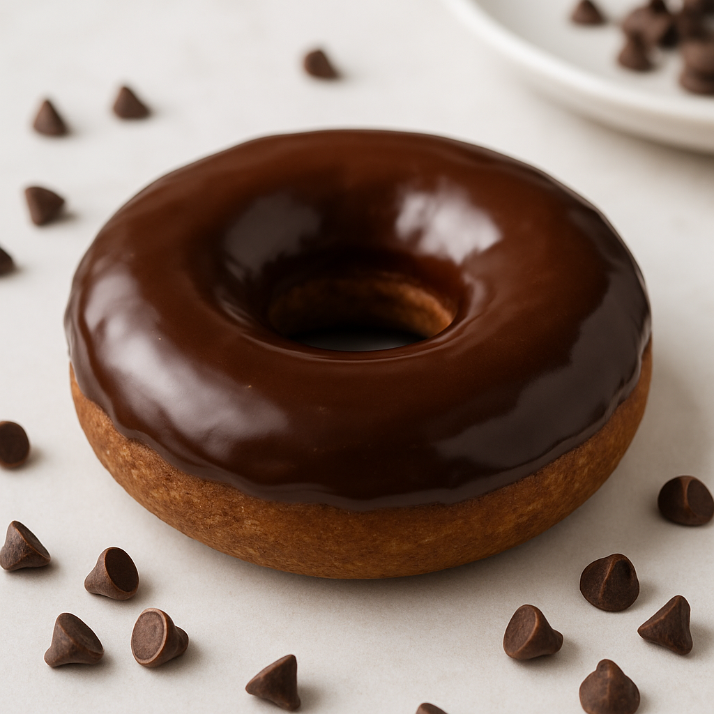 Donas Glaseadas con Chocolate