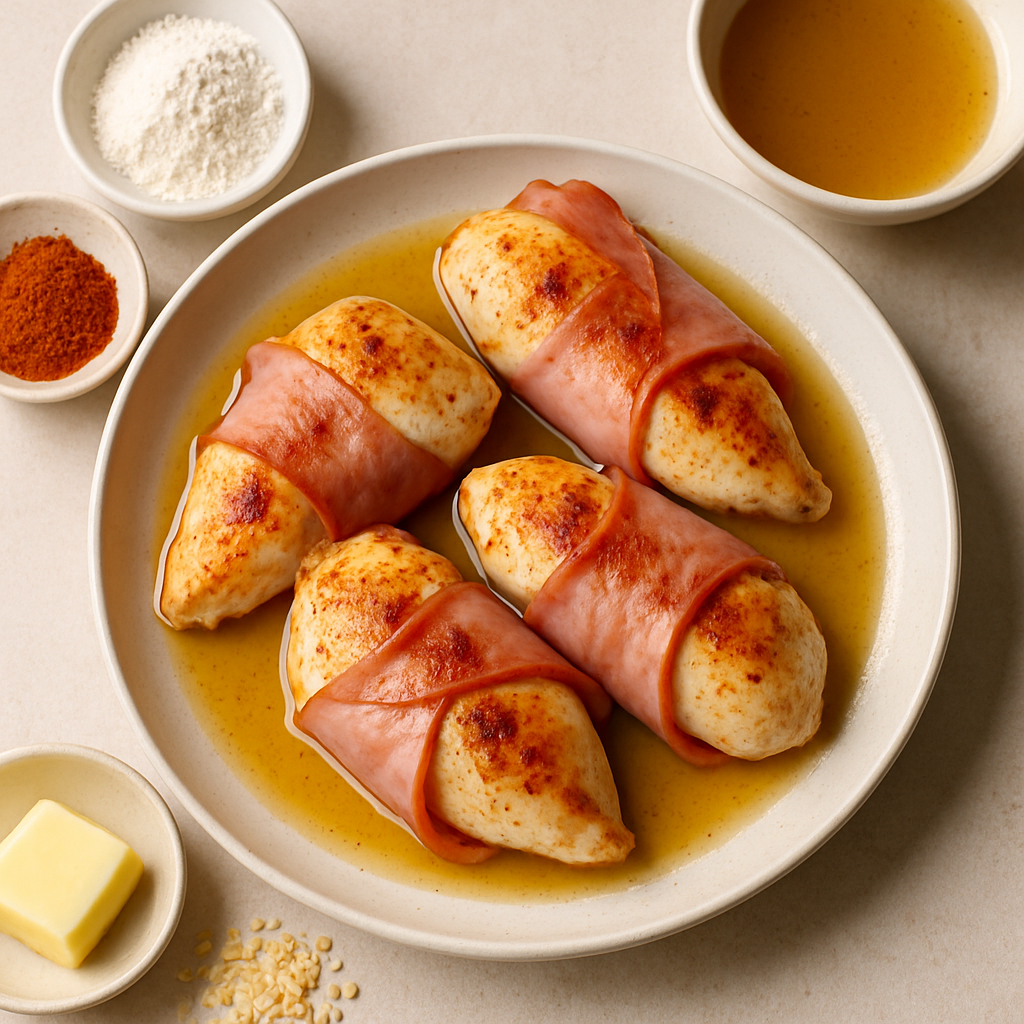 Mary Anderson's Chicken Breasts in Ham