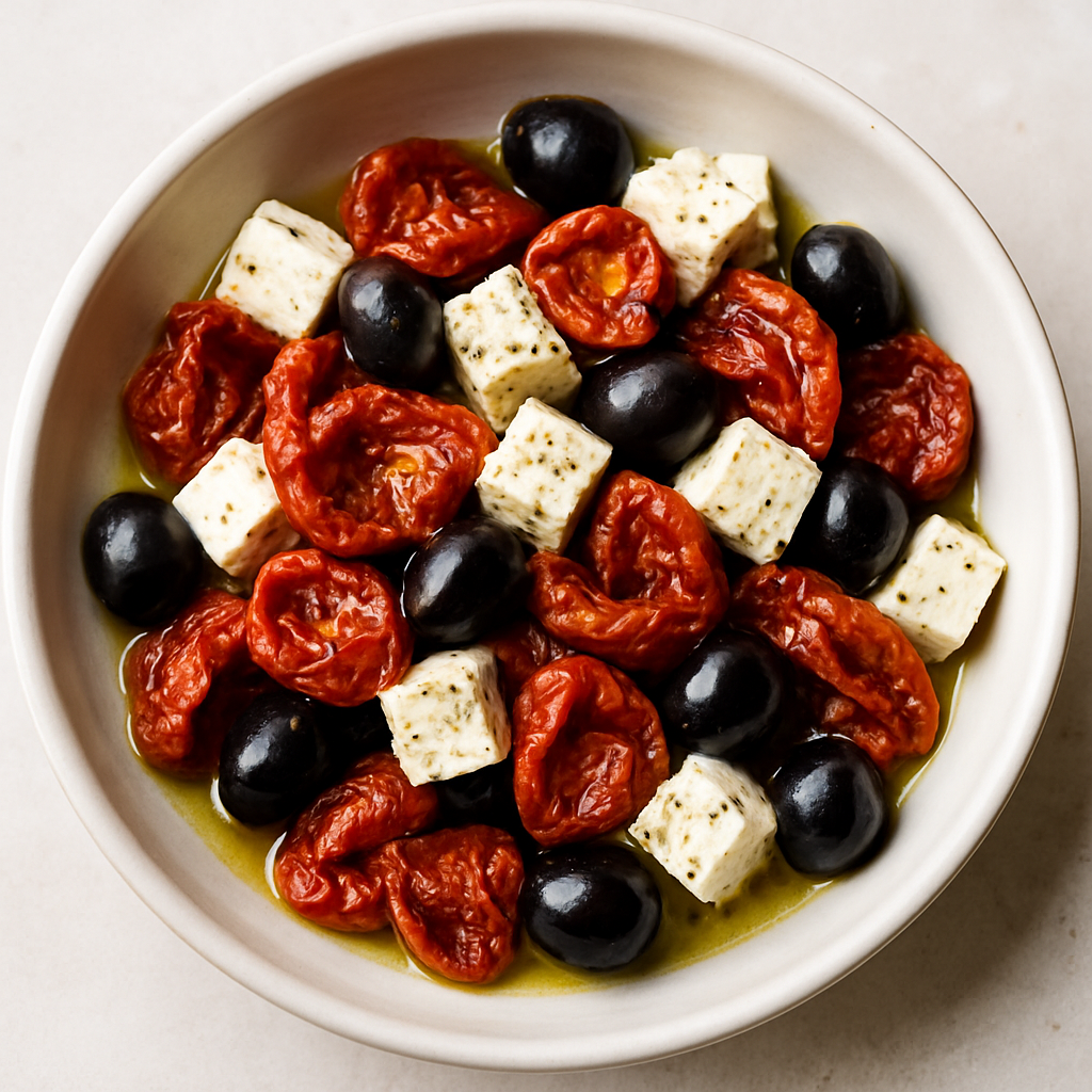 Sun-Blushed Tomato and Feta Salad