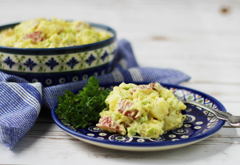 Ensalada de Papas Rojas