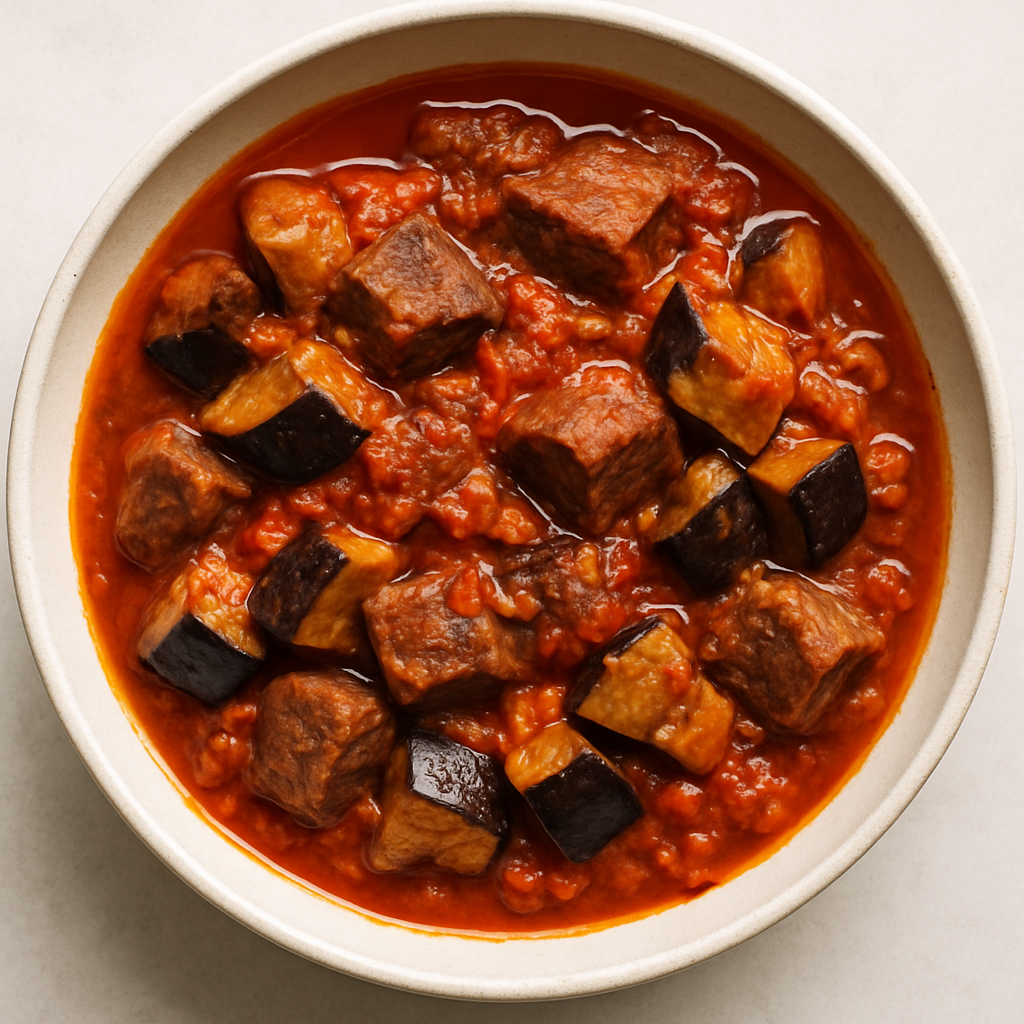 Guiso Turco de Carne y Berenjena