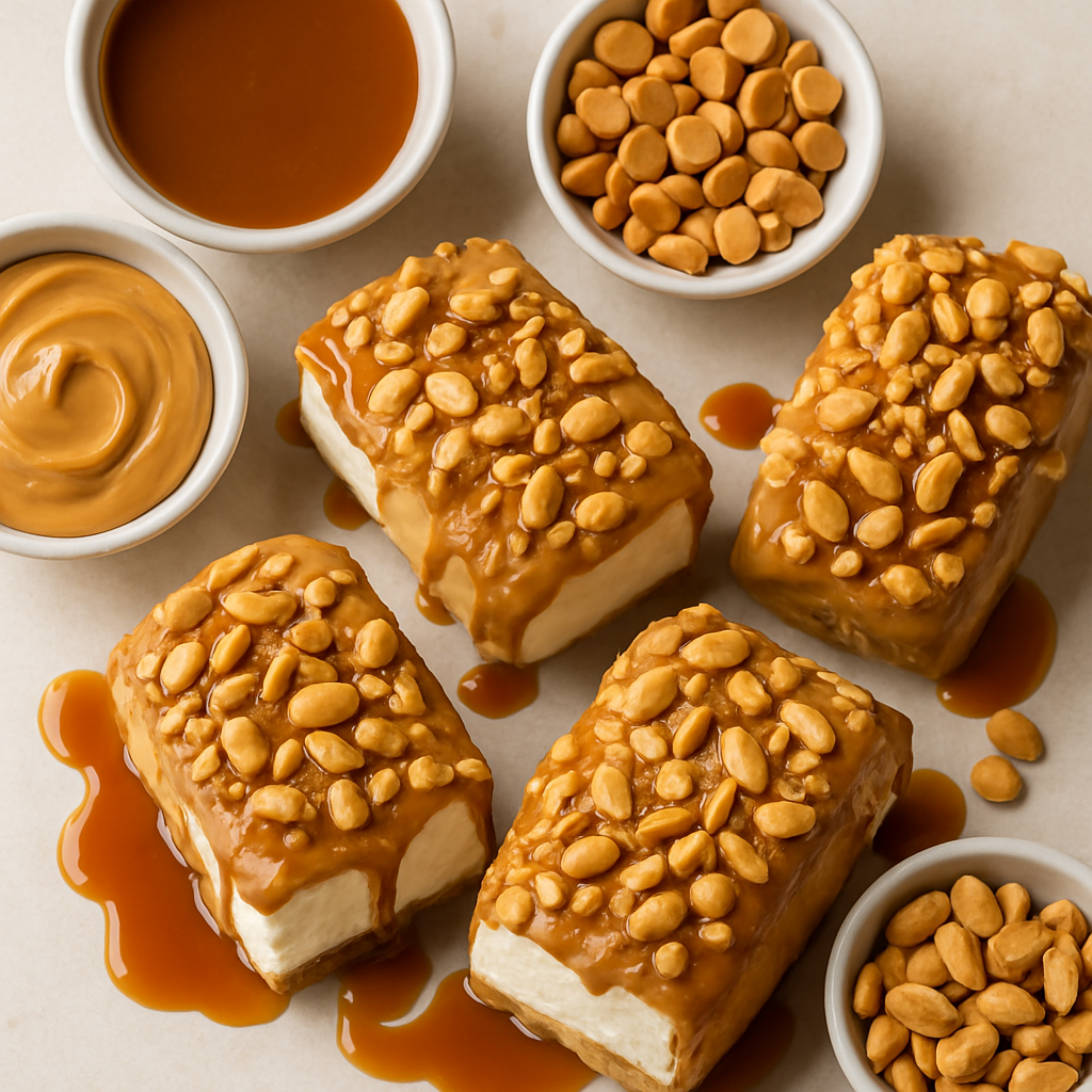 Salted Caramel Peanut Butter Buster Bars