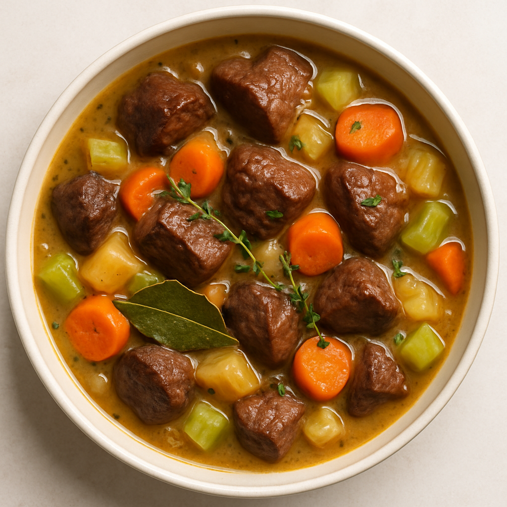Estofado de Carne de Res y Verduras