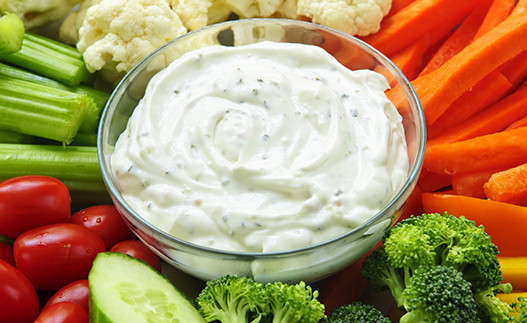 Dip Cremoso de Vegetales