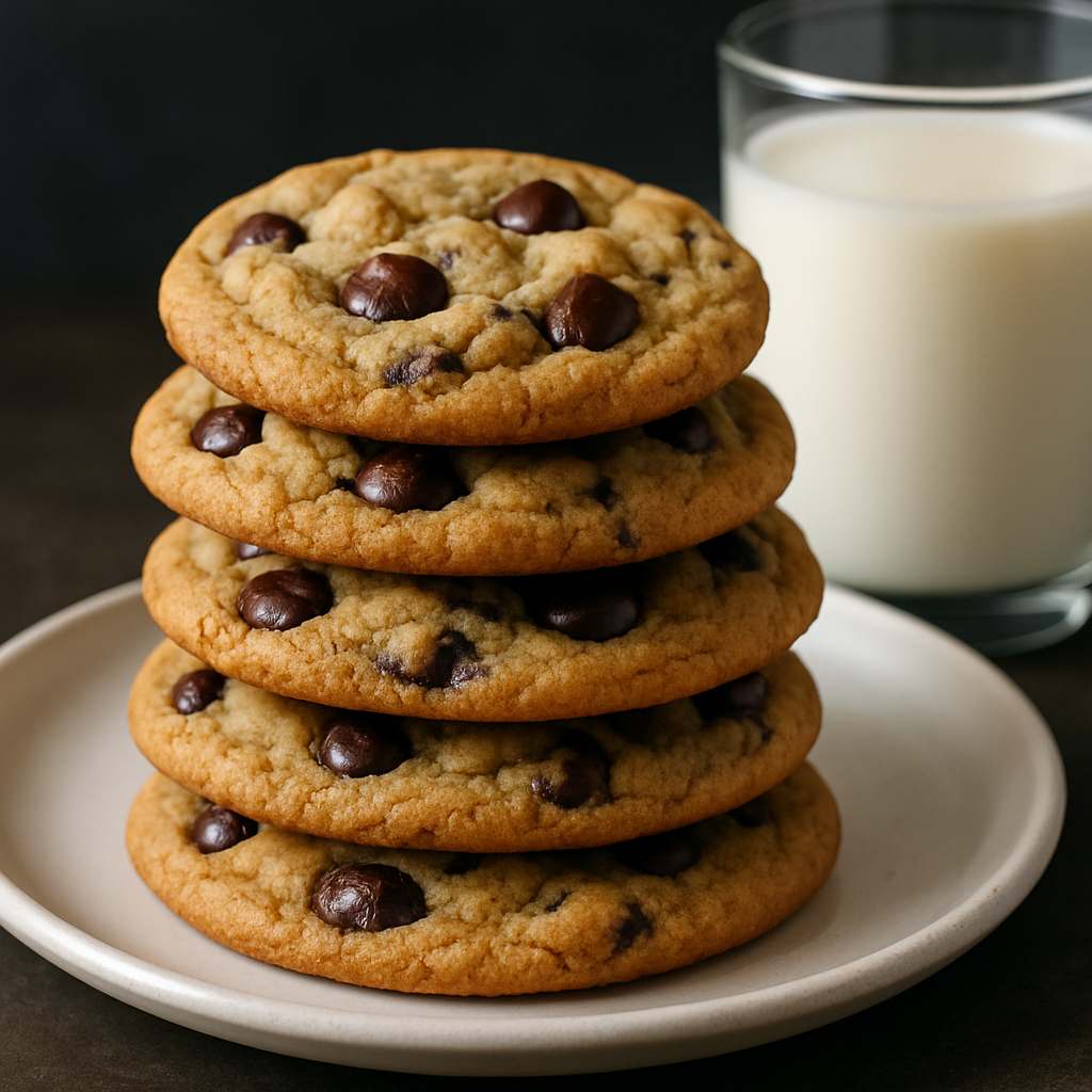 Soft and Chewy Chocolate Chip Cookies