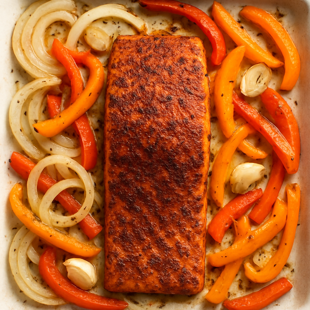 Baked Cajun Salmon