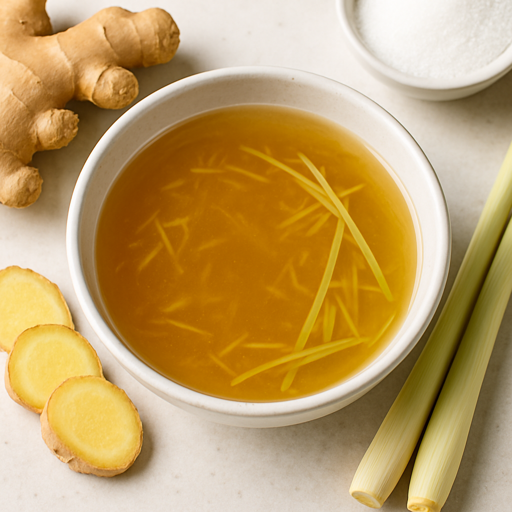 Lemongrass Ginger Syrup