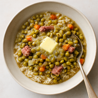 Southern Zipper Peas with Ham