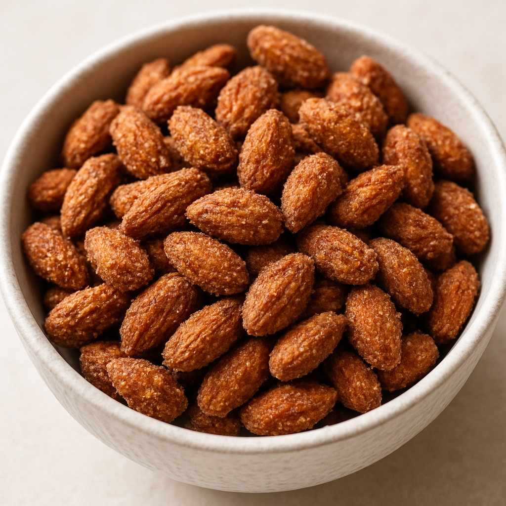 Cinnamon Sugared Almonds