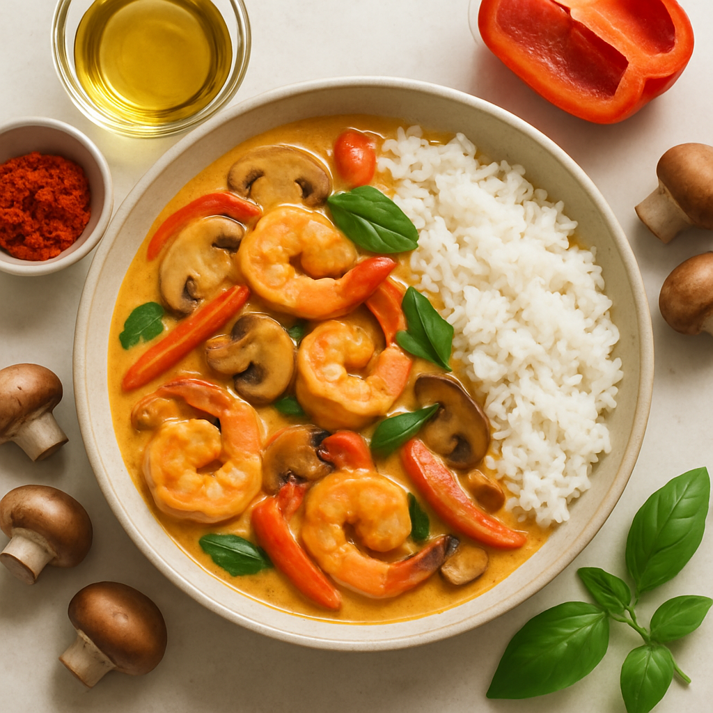 10 Minute Shrimp Curry