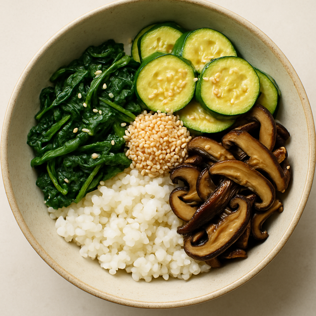 The Occasional Vegetarian's Bibimbap