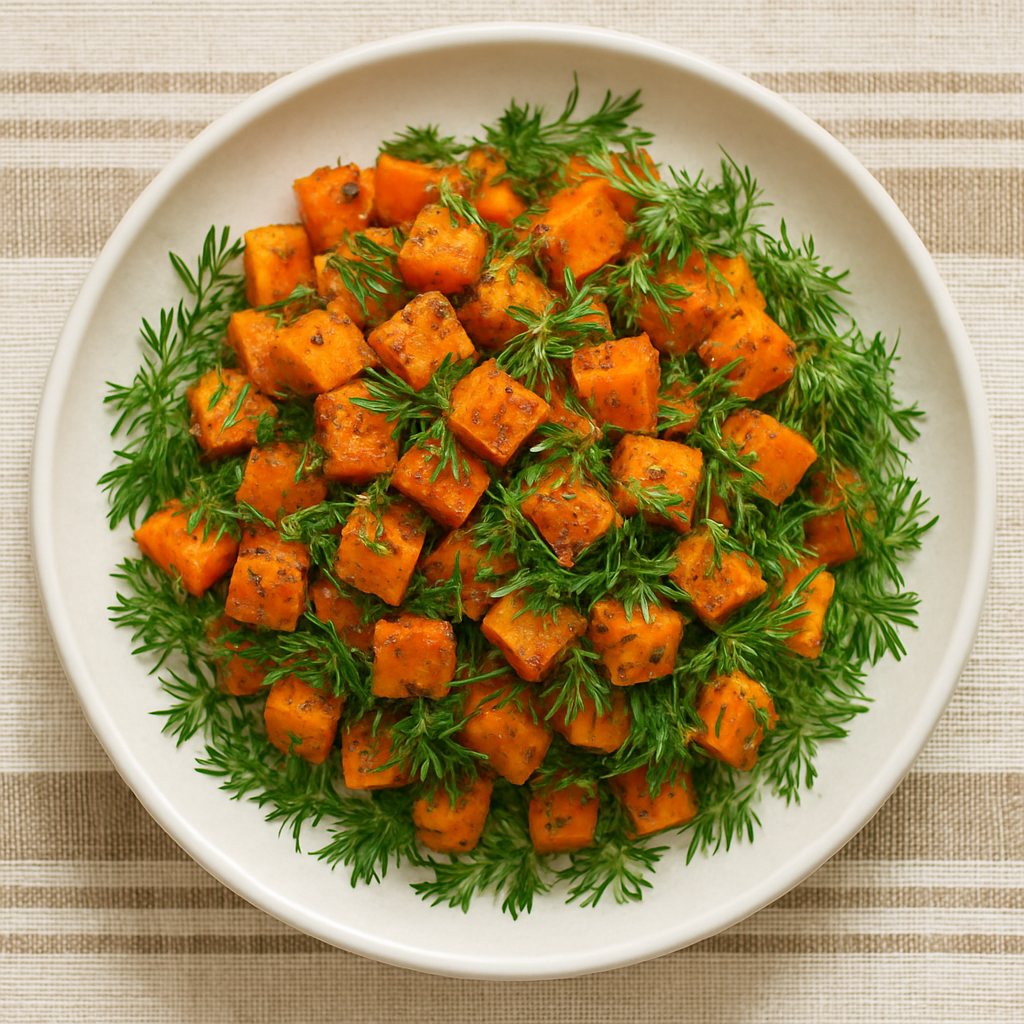 Gajar Suva Subzi – Carrots With Dill Leaves