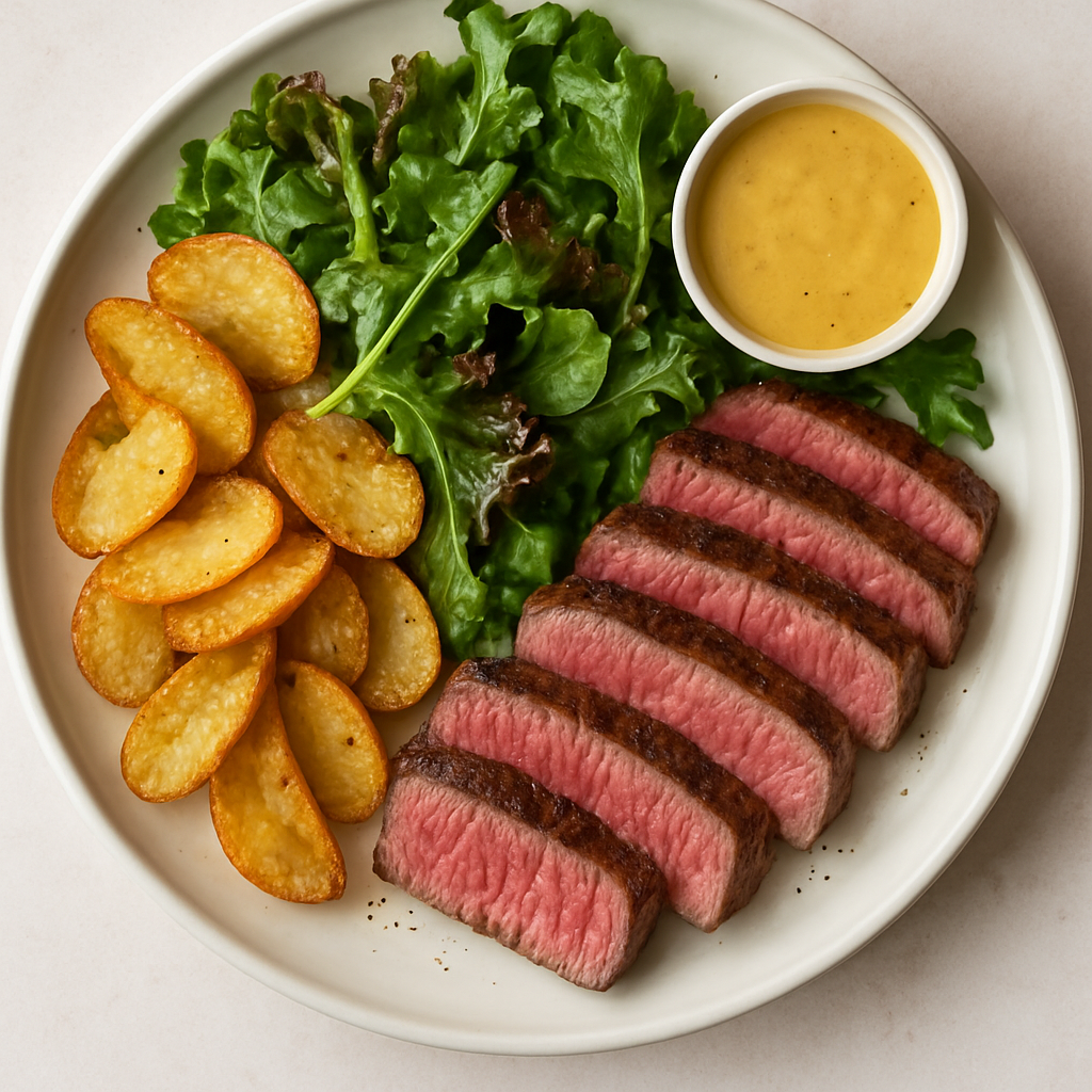 Steak & Chips Salad