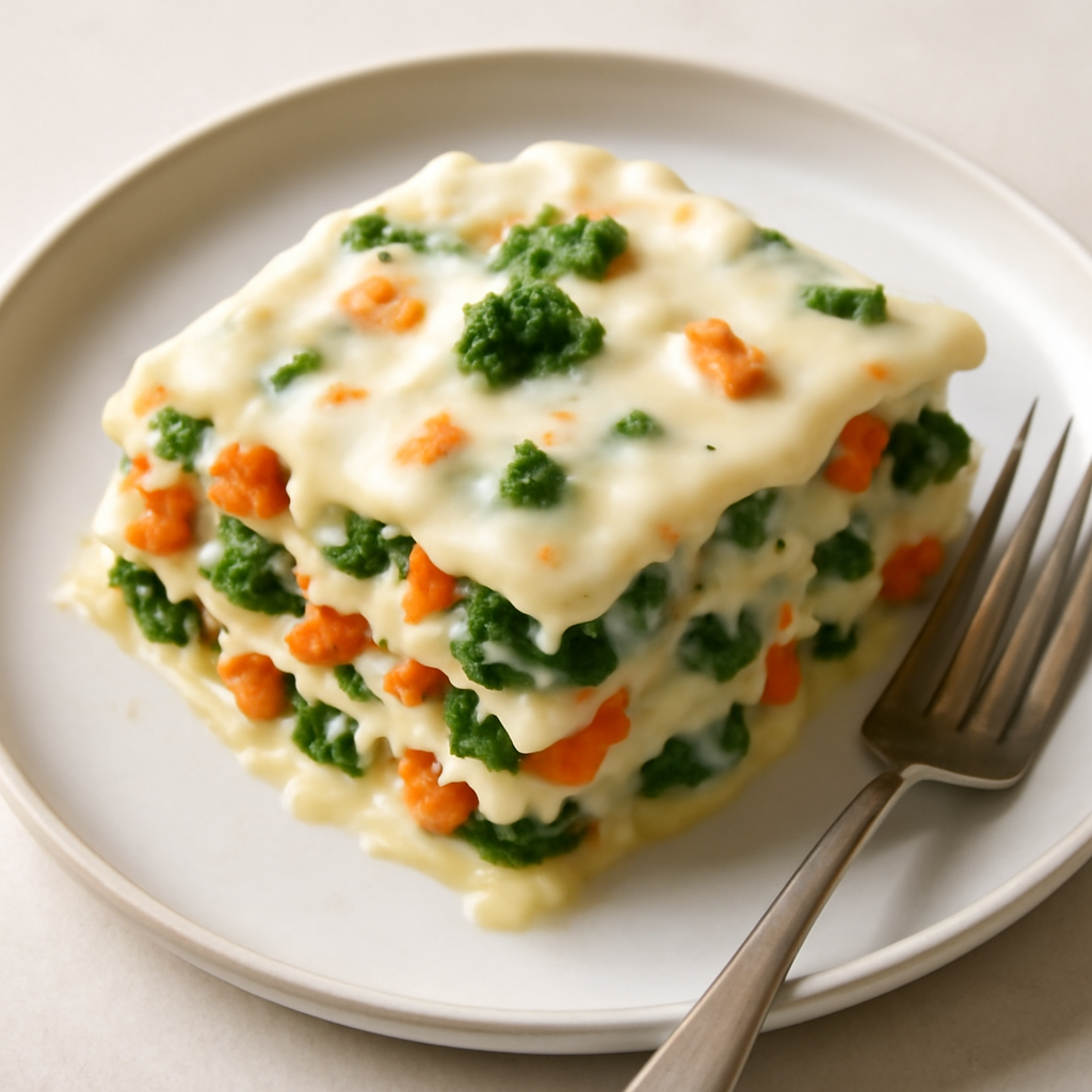 Veggie Alfredo Lasagna