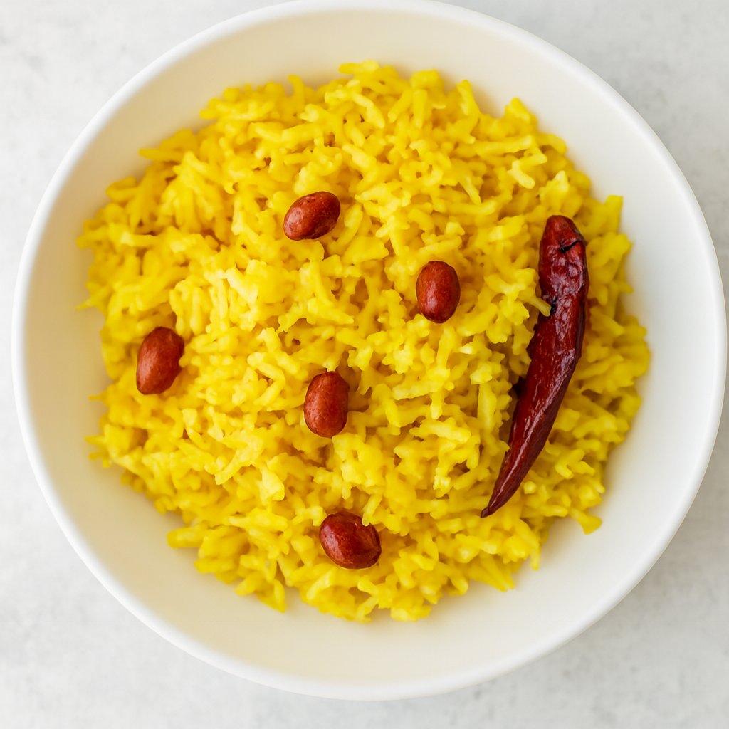 Mango Rice with Raw Mango