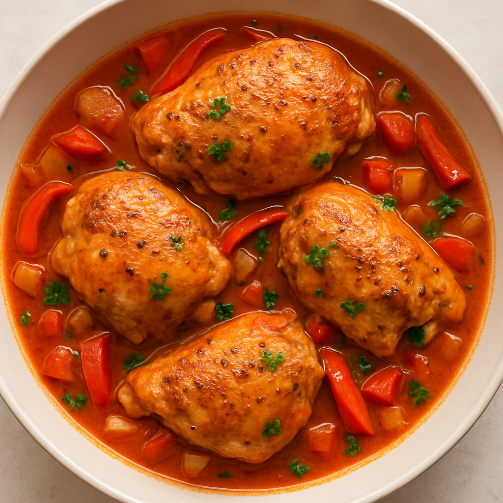 Pollo a la Paprika