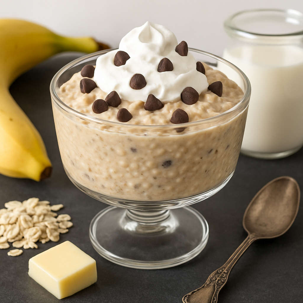 Chocolate Chip Cookie Dough Overnight Oats
