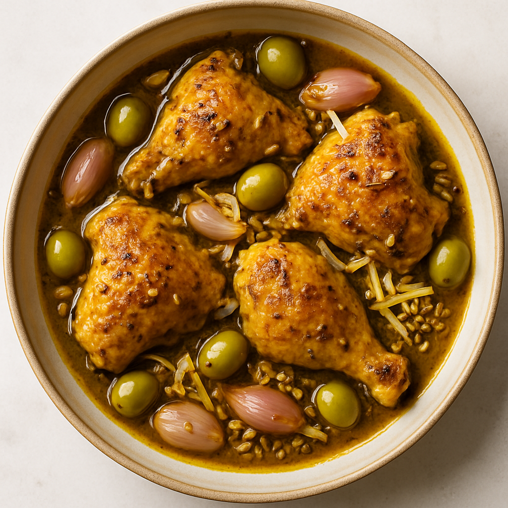 North African Chicken Tagine
