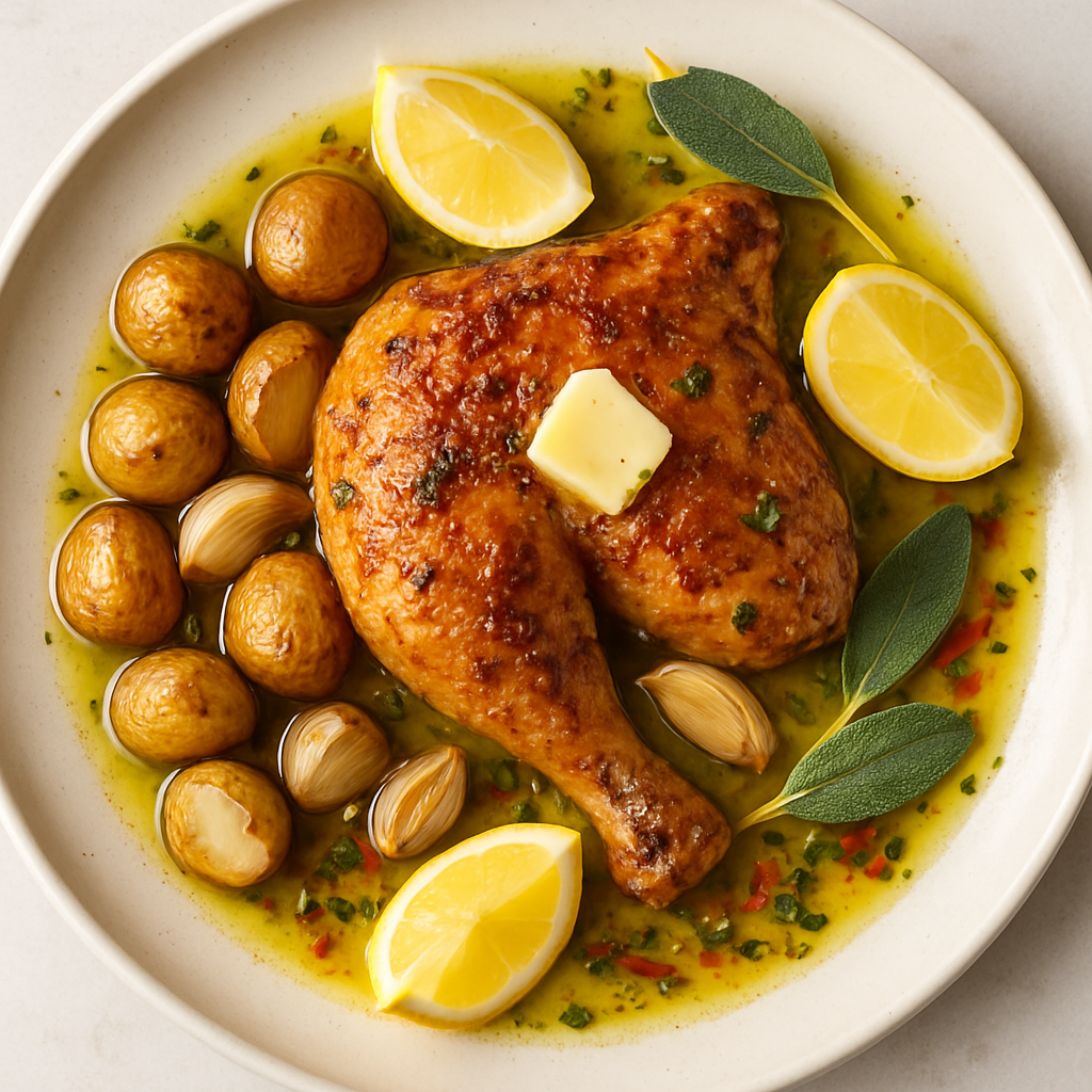 Roast Chicken Vinaigrette