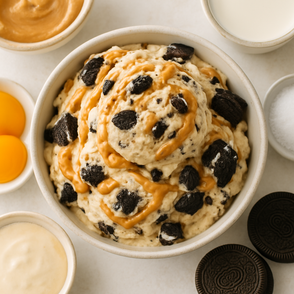 Helado de Mantequilla de Maní y Oreo