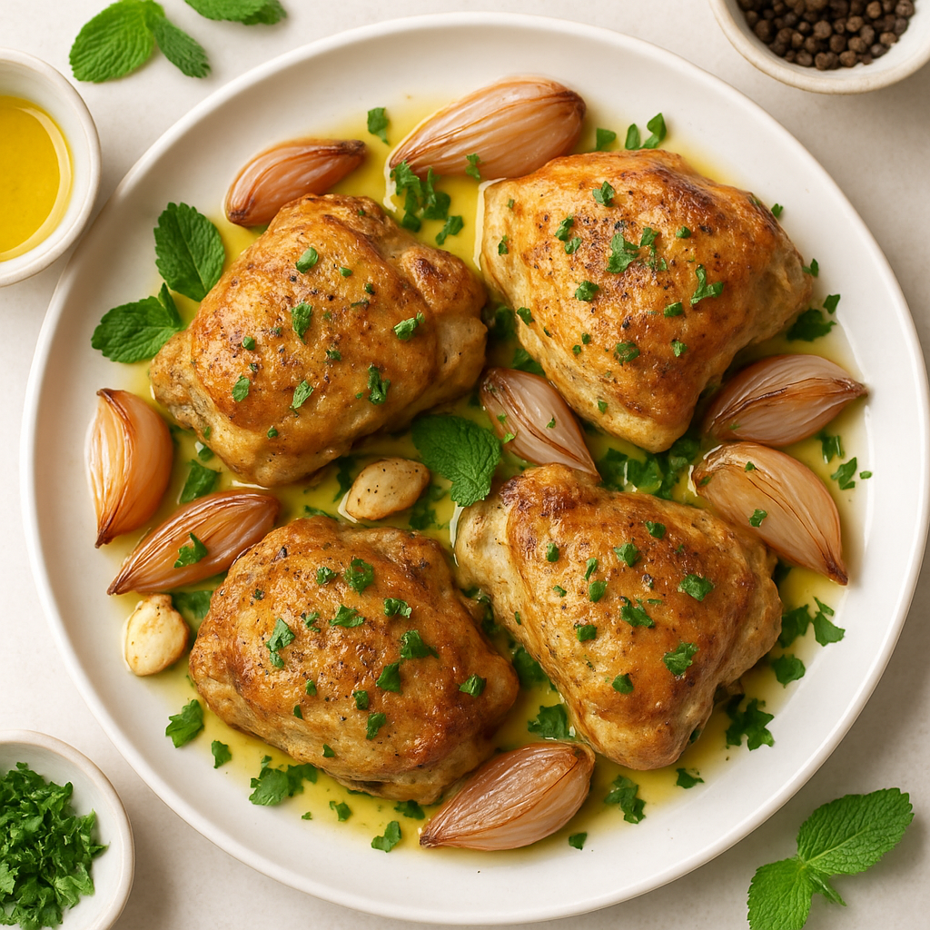 Crispy Chicken with Shallots