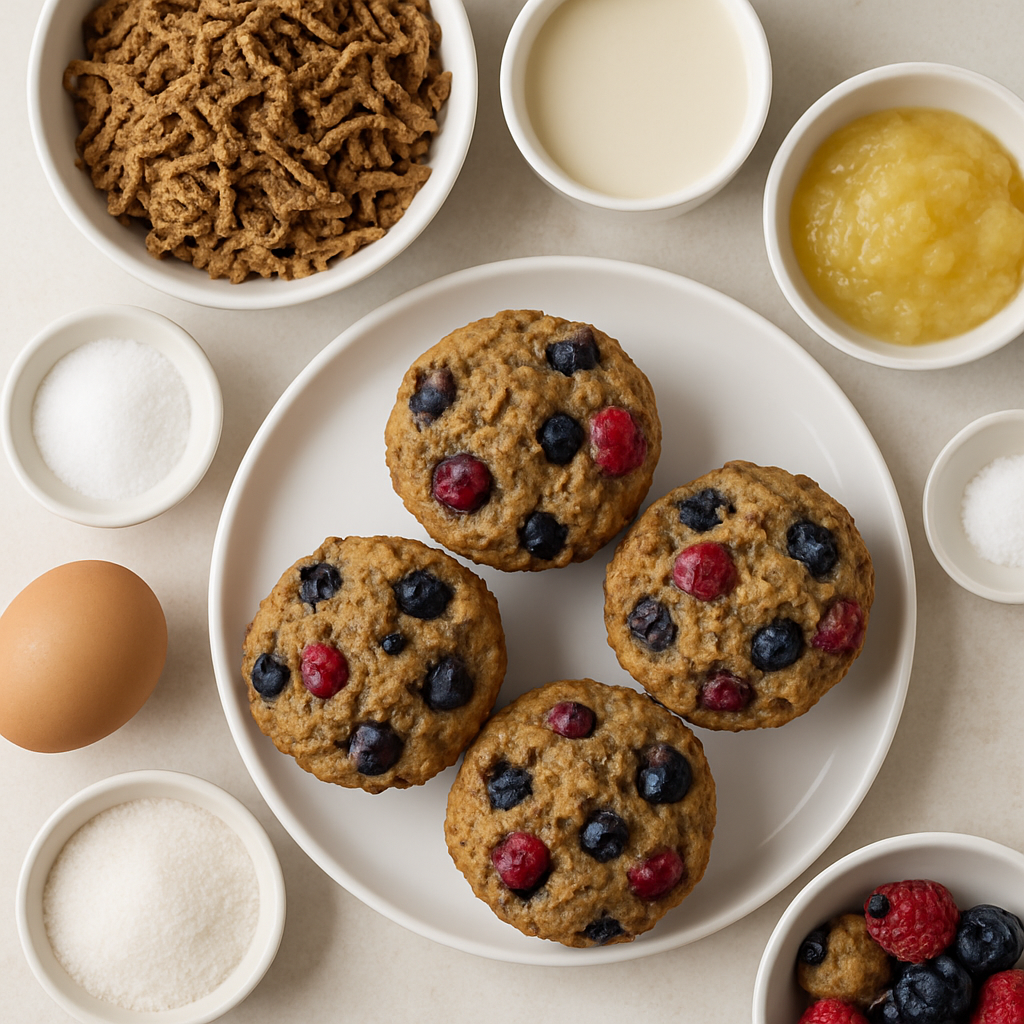 Berry Bran Muffins