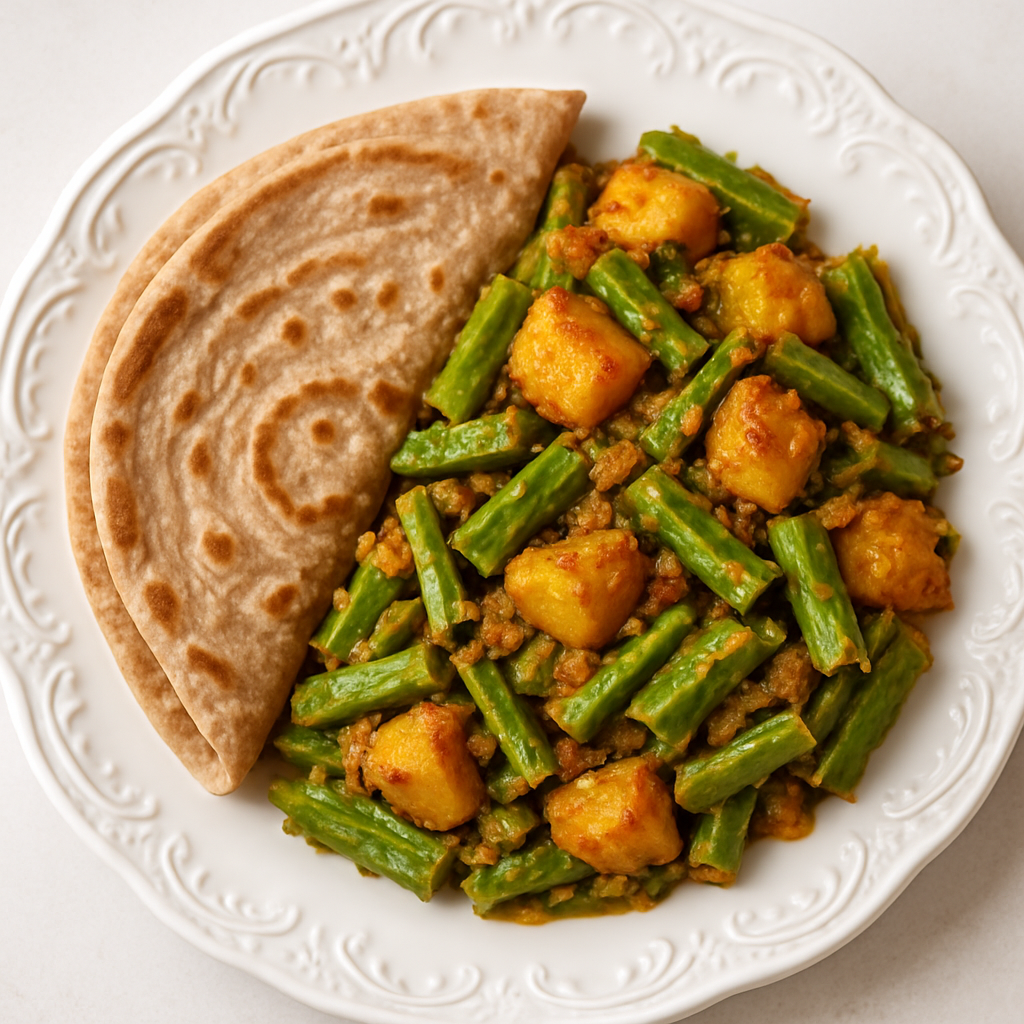 Sem Aloo Ki Subzi – Valor Bateta nu Shaak – Surati Papdi