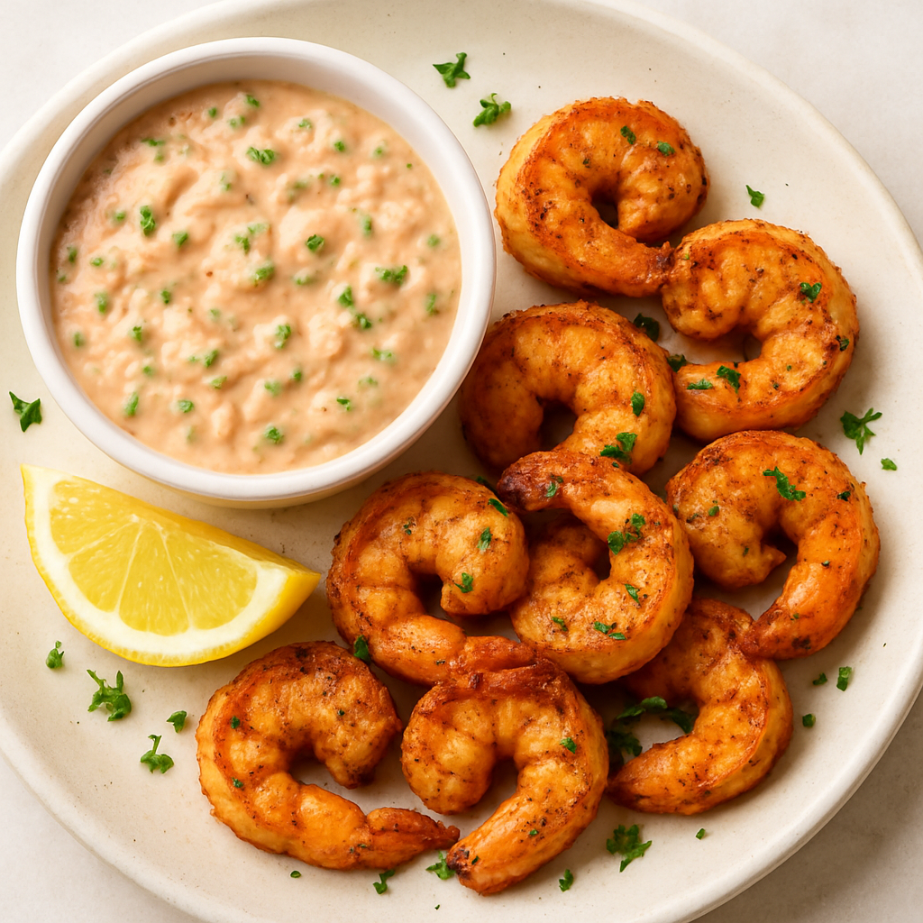 Cajun Shrimp with Rémoulade Sauce