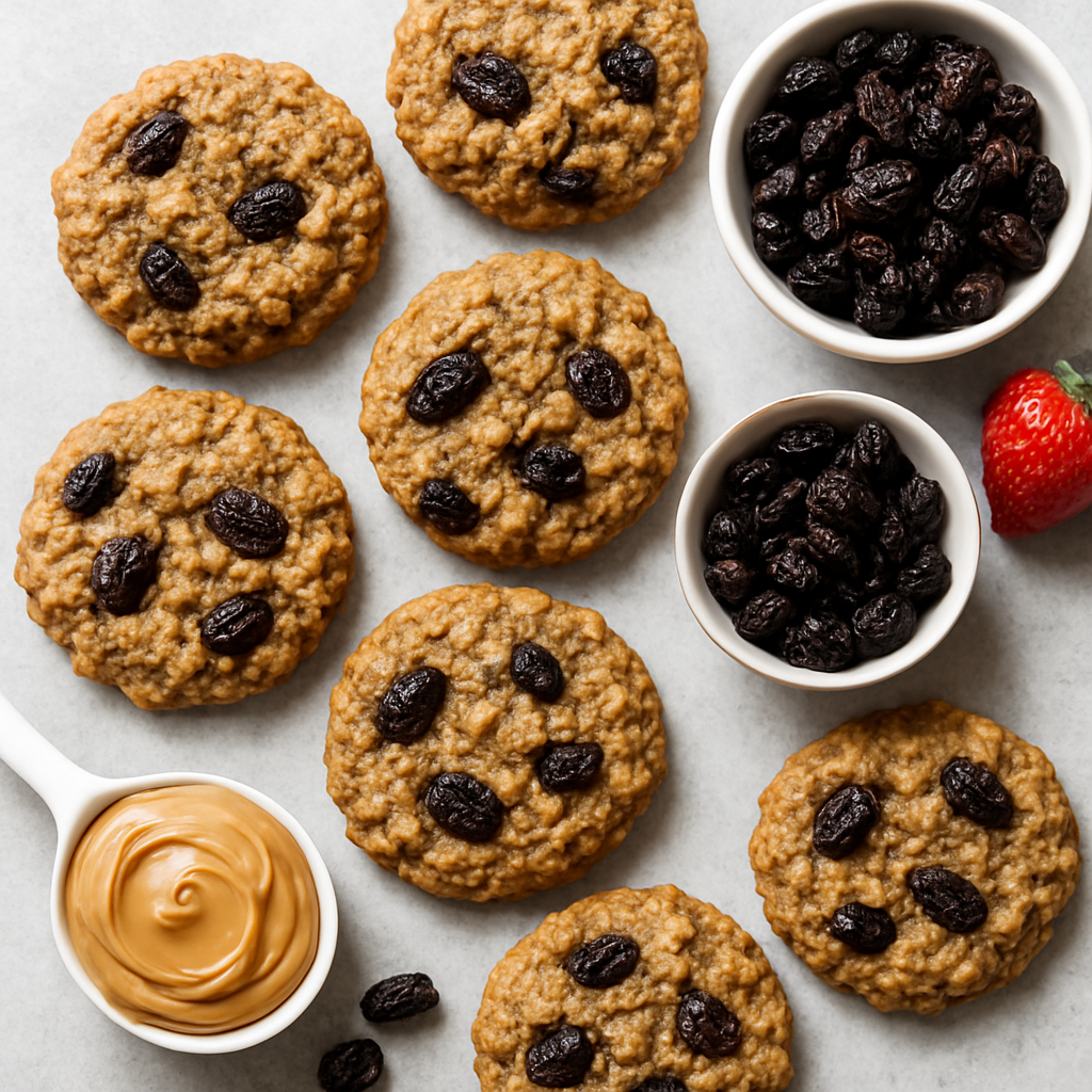 Galletas de Avena y Pasas para Congelador