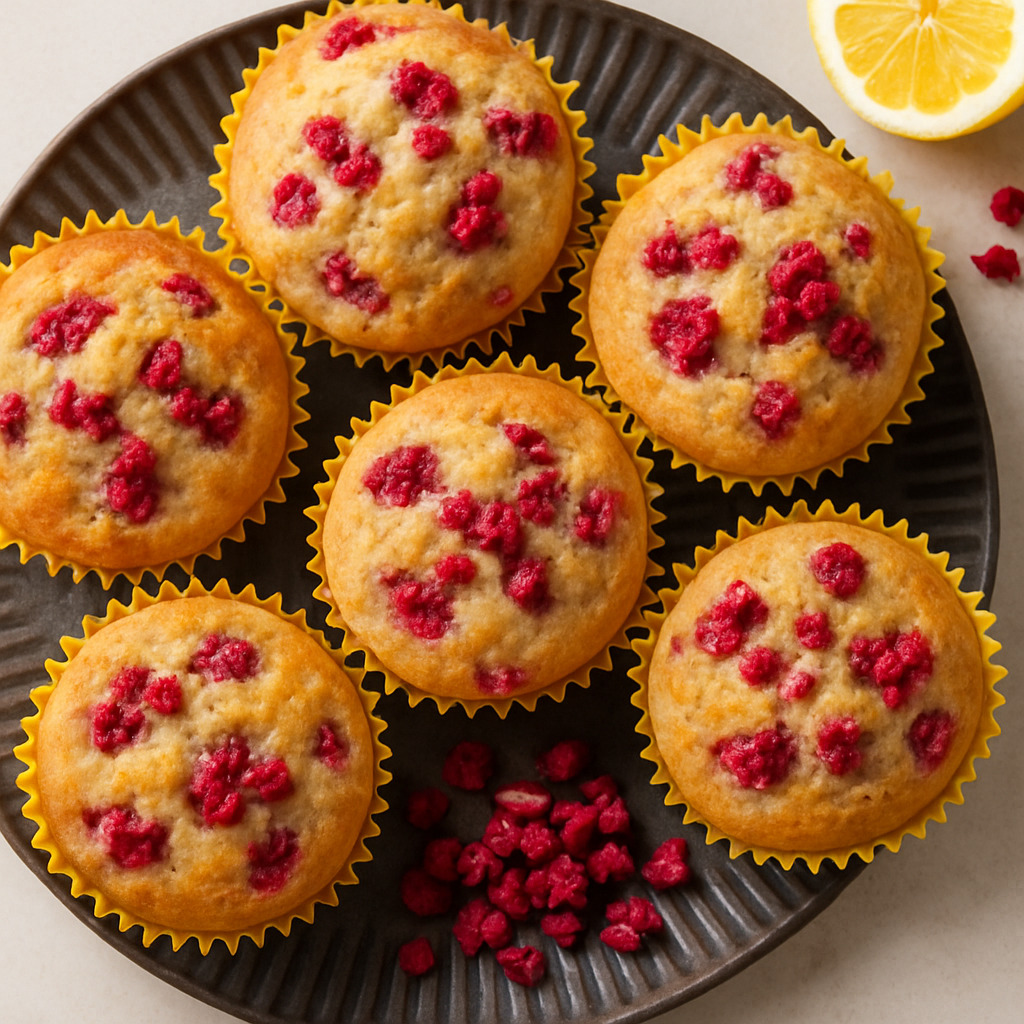 Raspberry Lemon Muffins