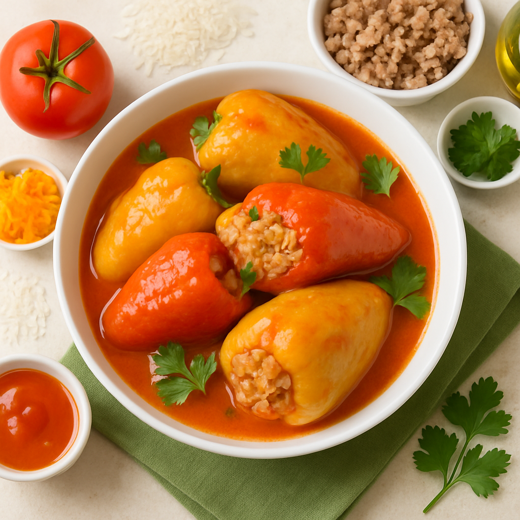 Pimientos Rellenos Rusos