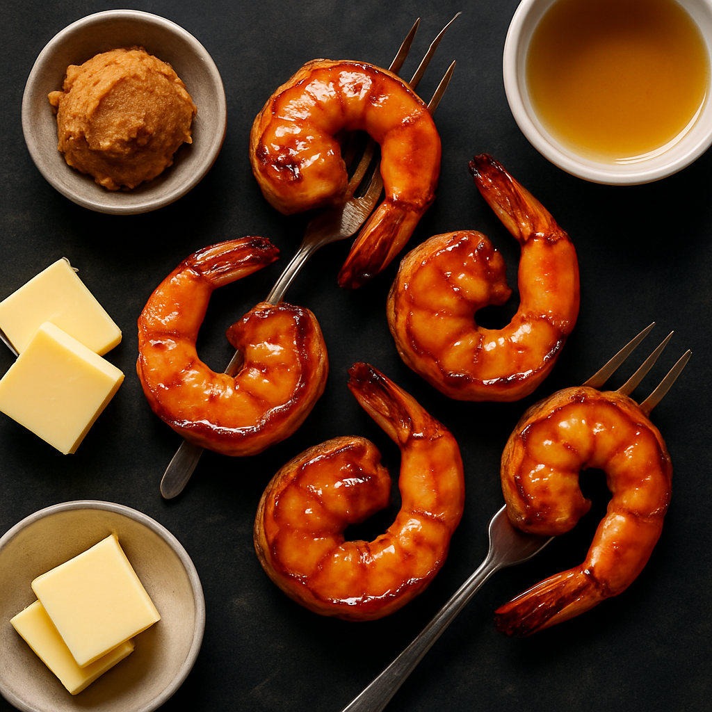 Miso Butter Shrimp