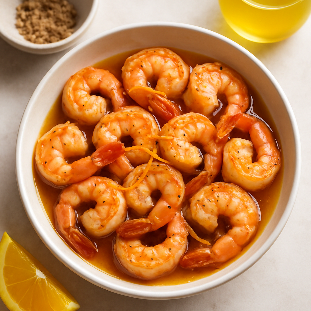 Orange-Glazed Shrimp